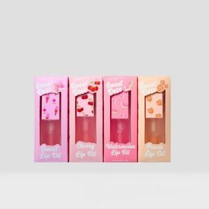 Sweet Dose Lip Oil 4 pack